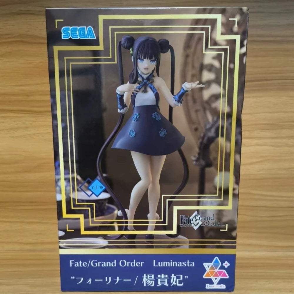 In Stock SEGA Original Genuine Anime Fate/Grand Order Yang Guifei Luminasta Foreigner 20cm Collections Model Toy Figures Gift