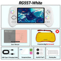 ANBERNIC RG557 Retro Handheld Game Video Player Console Android14 Outdoor special 5.48 inch AMOLED Screen 512G PS2 Games RG 557