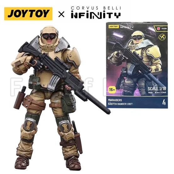 1/18 JOYTOY Action Figure Infinity Ariadna Marauders 5307th Range Anime Model Toy