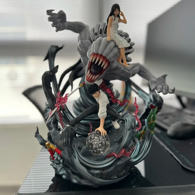 Jujutsu Kaisen Yuta Okkotsu & Rika Orimoto Figure - Love-Strongest Special Grade Ver. Anime Figure Model Statue Collection