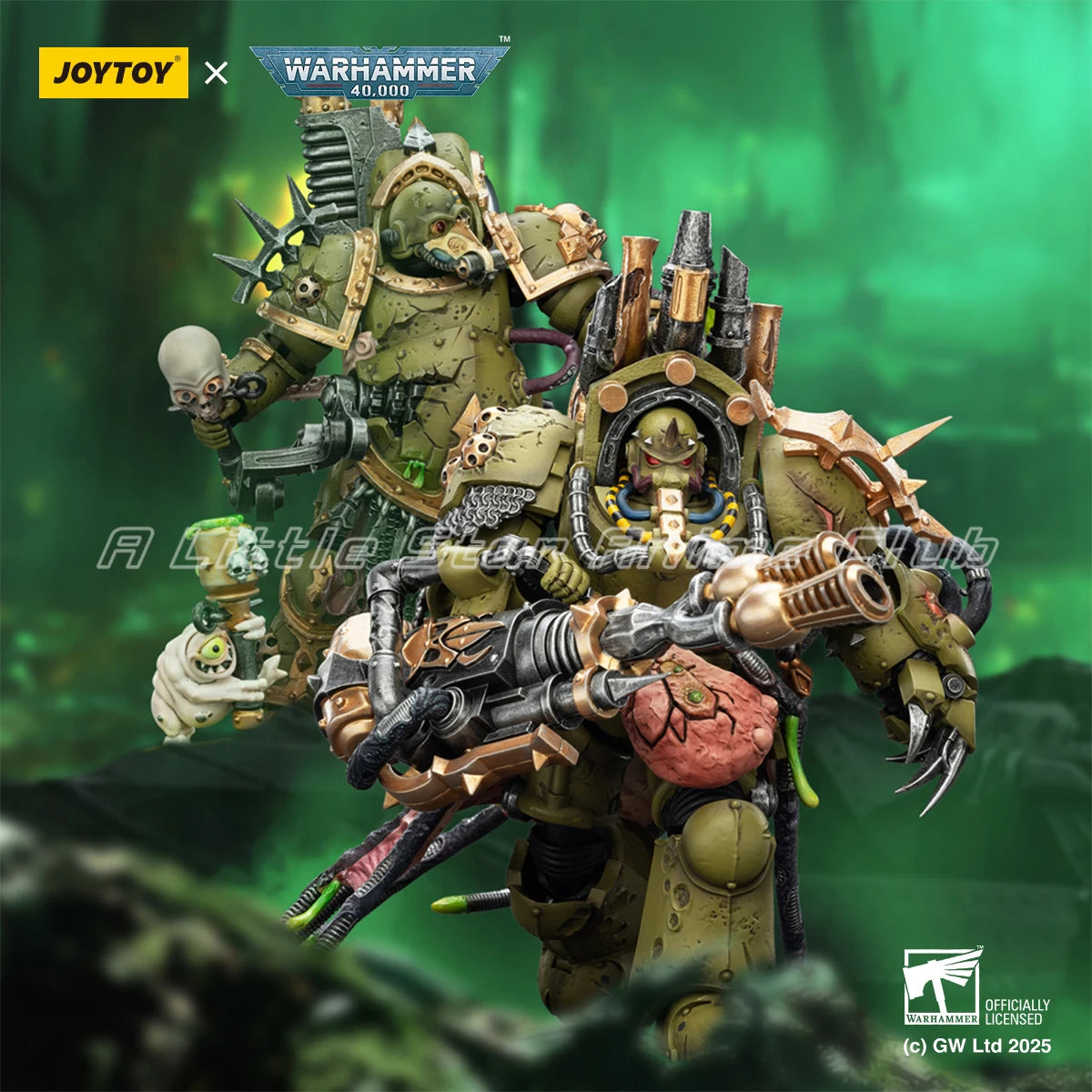 Original JOYTOY 1/18 Action Figure Warhammer 40000 Death Guard Collection