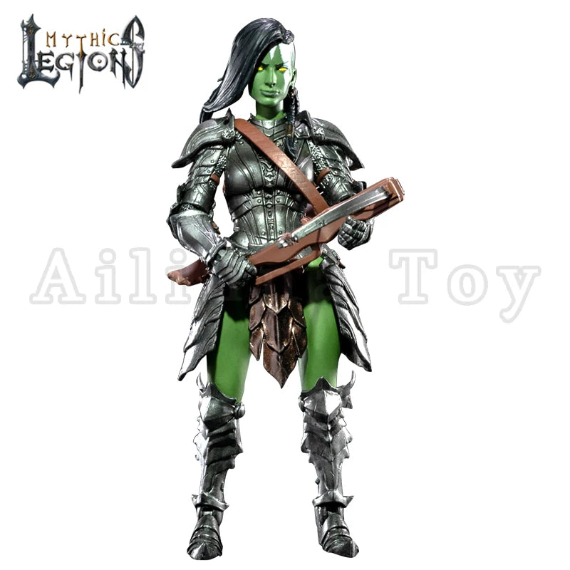 Four Horsemen Studio Mythic Legions 1/12 6inches Action Figure Deluxe Female Orc Builder Ver 2.0 Anime Model Toy