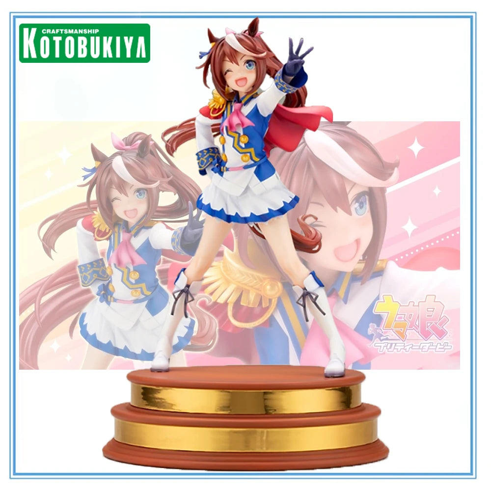 In Stock Original Kotobukiya Prepainted Umamusume: Pretty Derby Dreams Are To Be Carried! Toukai Teiou Garage Kit Anime Figure