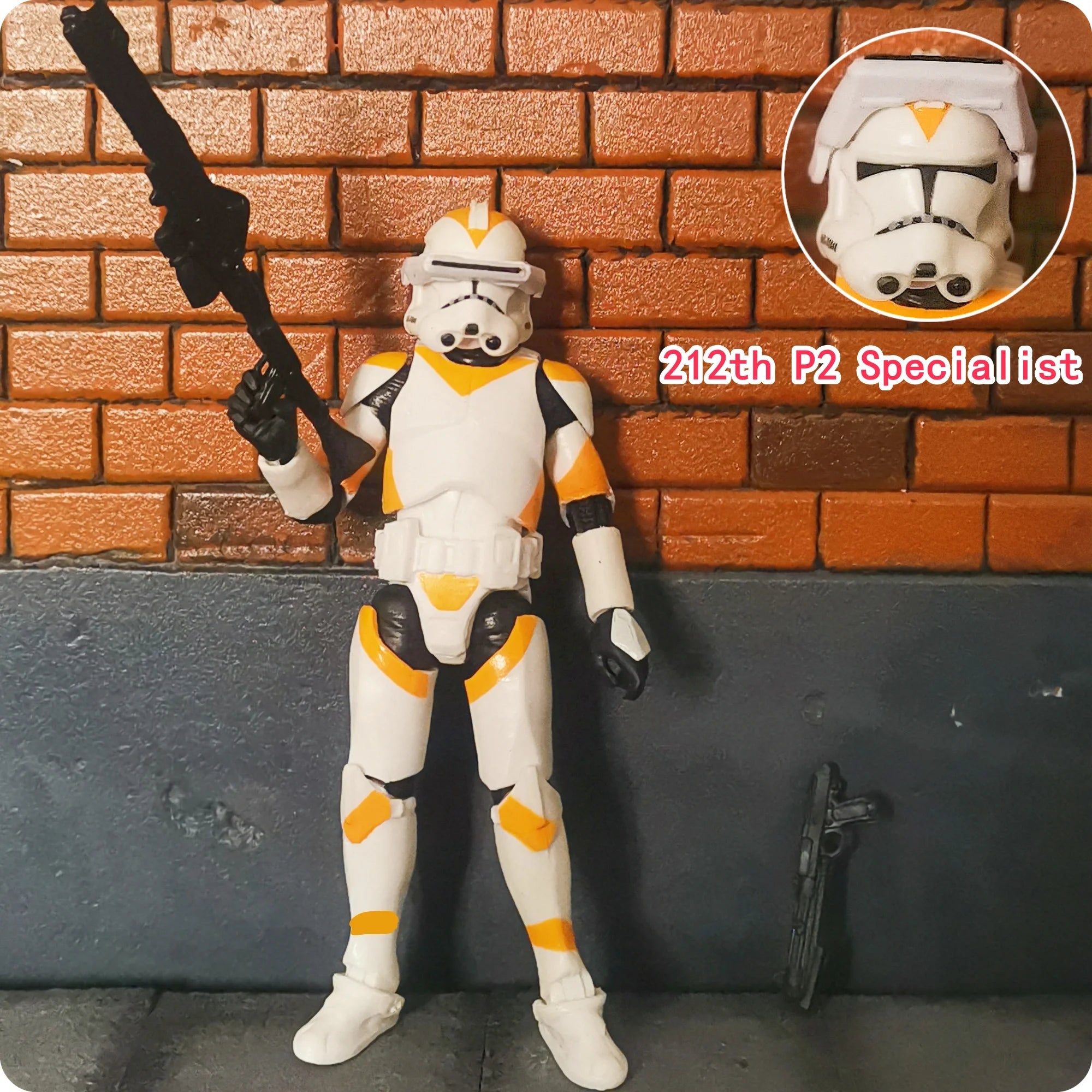 Star Wars 3.75 Inch  Clone Trooper 1/18 Airborne 501st 212th 187th Legion  Shock Action Figure REX ARF P1 P2 Toys Model Loose