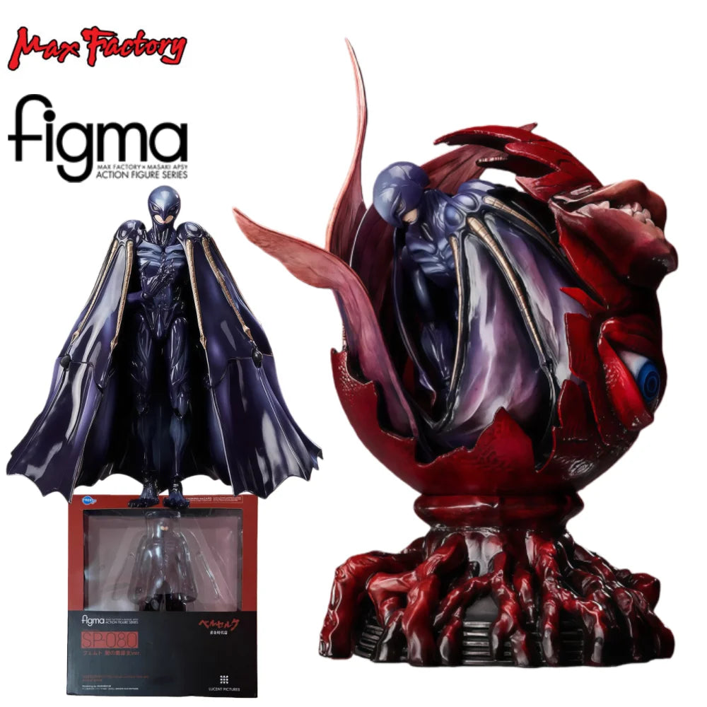 Max Factory Figma SP- 080 FEMTO Birth of The Hawk of Darkness Ver. / SP-082＆SP-003 SLAN & figFIX CONRAD Action Figure Model Kit