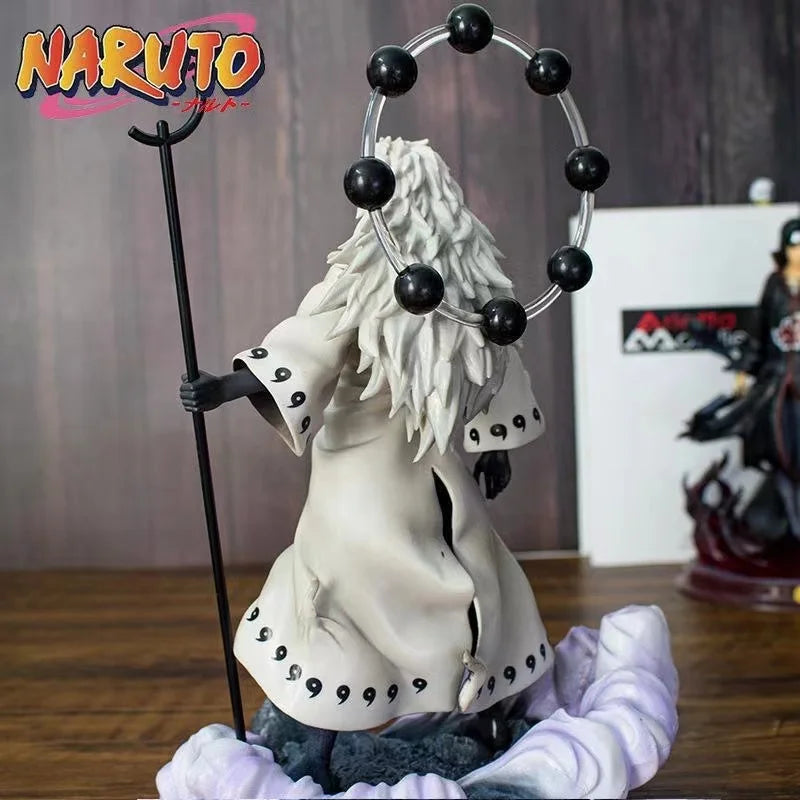Naruto Anime Figur Modell 28cm Uchiha Madara Actionfigur PVC Statue Sammlerstück Kinderspielzeug Geschenk