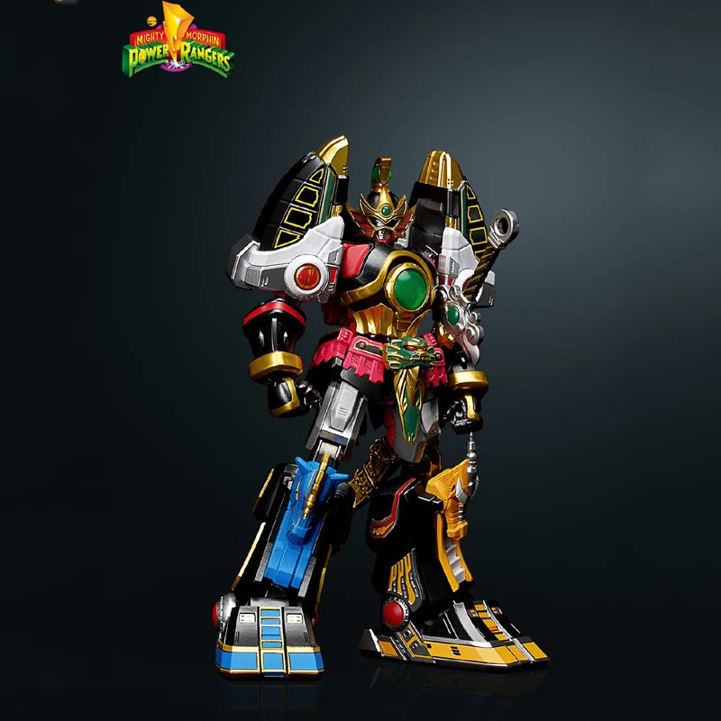In Stock Rangers Thunderzord Raptorzord Action Figure Alloy Finished Movable Doll
