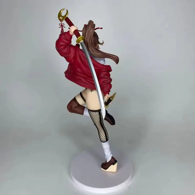 28cm Anime Kagenui Mai Figure Scale Painted Action Figures Figurine Pvc Doll Desk Decoration Statue Collection Model Toys Gifts