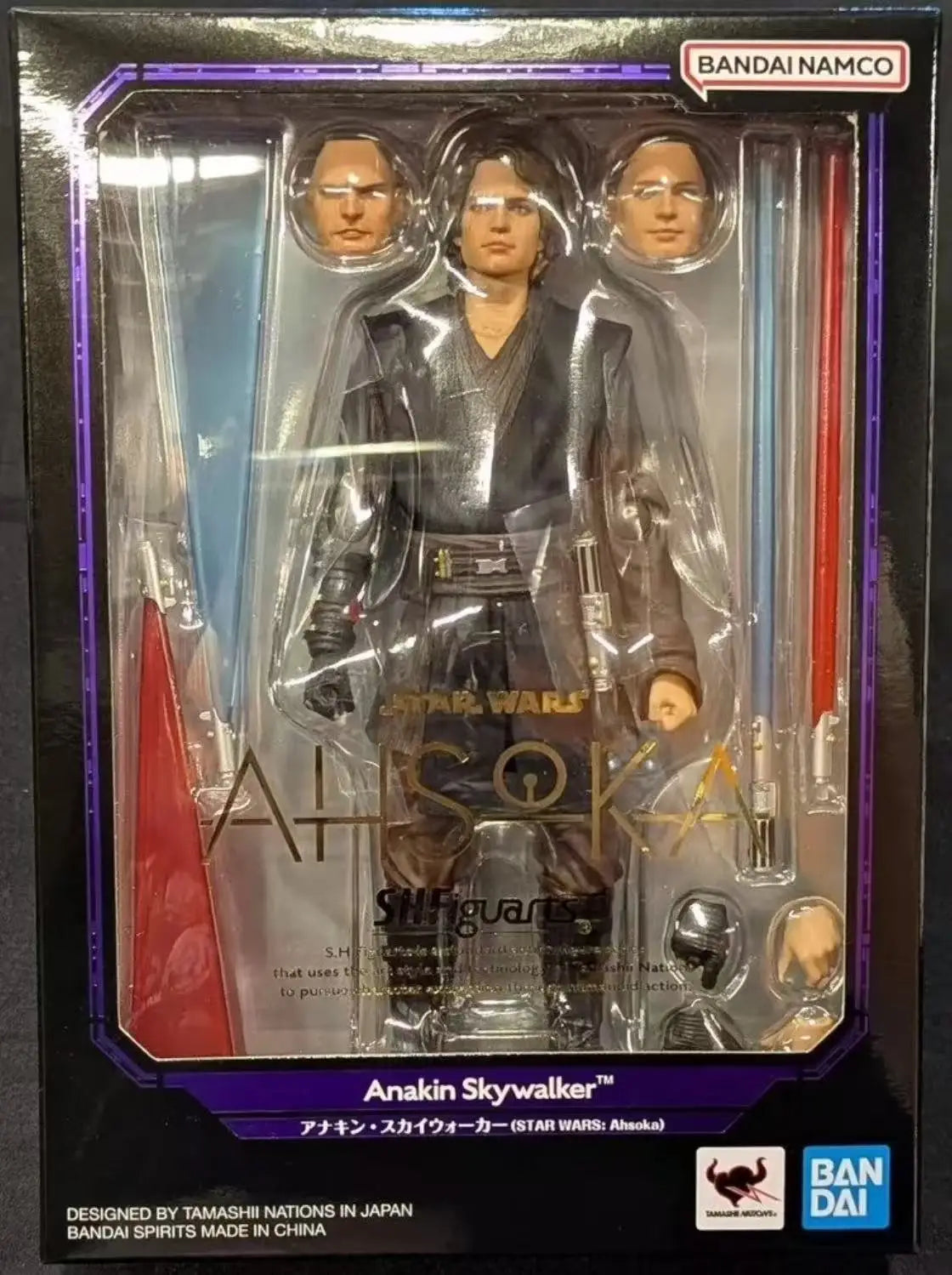 Original Bandai SHFiguarts SHF Anakin Skywalker STAR WARS Ahsoka auf Lager Anime Action Collection Figuren Modell Spielzeug auf Lager