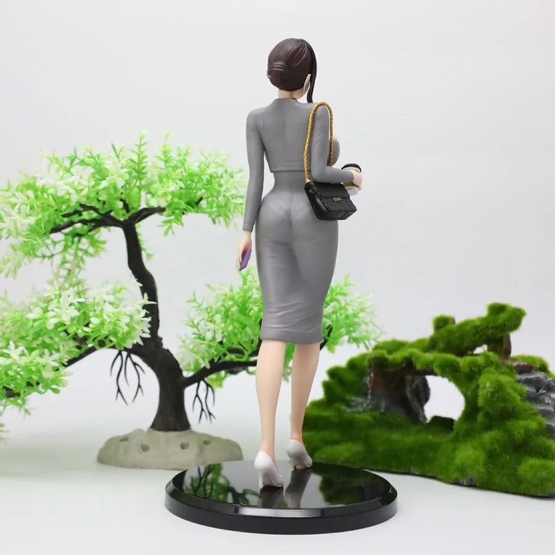 2025 Internet Celebrity Little Sister Gao Leng Imperial Sister Fan Mei Girl Dongtan 23cm Figurine Model Desktop Decoration Gift