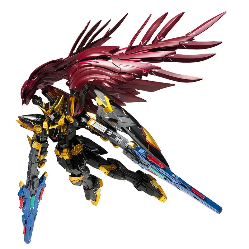 Bandai Original GFFMC Wing Gundam Zero Rebellion  Anime Action Figures Toys for Boys Christmas Gift Collectible Model Ornaments