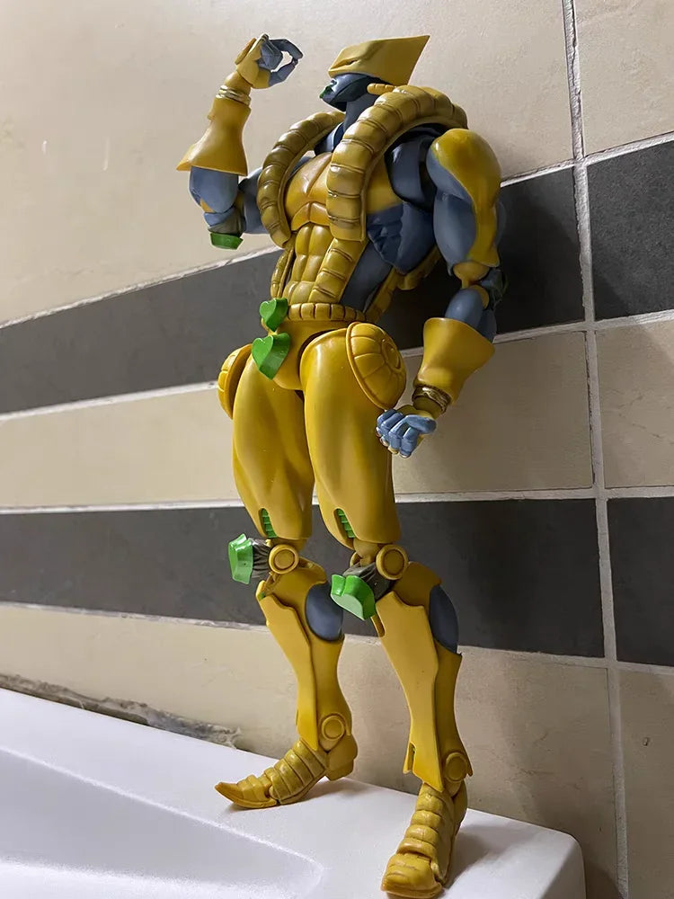 Cool  Action Statue Jojo'S Bizarre Adventure Part Anime Pvc Action Figure Collectible Model Doll Birthday Gift