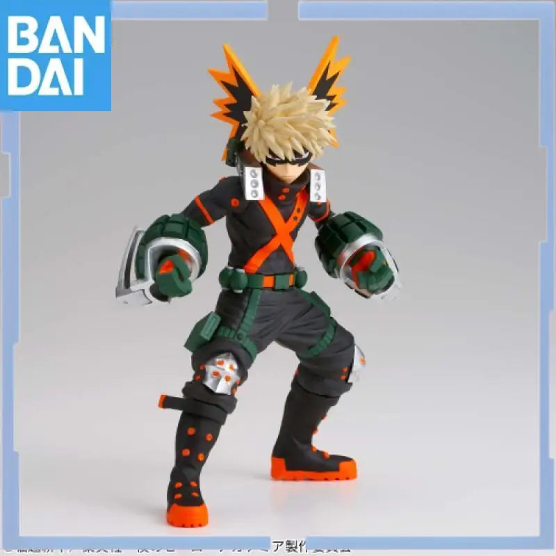 Genuine Bandai Namco Banpresto My Hero Academia Izuku Midoriya Katsuki Bakugo Figuno Figure Model Toy Gift Collector Ornament