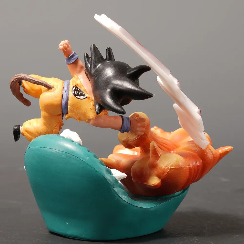 9cm/3.54in Anime Dragon Ball Figure Son Goku Action Figures Pvc Statue Collection Model Toys Gifts