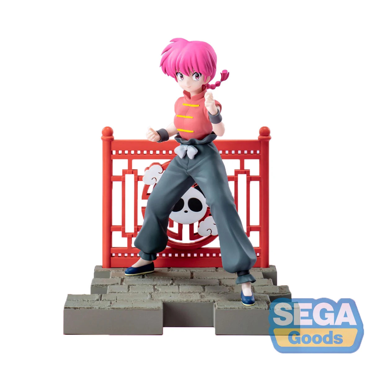 100% Original SEGA Luminasta Ranma Nibun-no-Ichi Saotome Ranma Shampoo Model Toys Collection Series Anime Figure