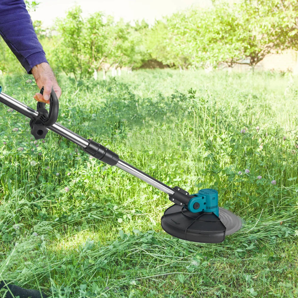 NEWBENY 4000W 9 Zoll Elektrischer Rasenmäher Cordless Garten DIY Reparatur Rasenflächen Hedge Trimmer Power Tools Für Makita Batterie Pin