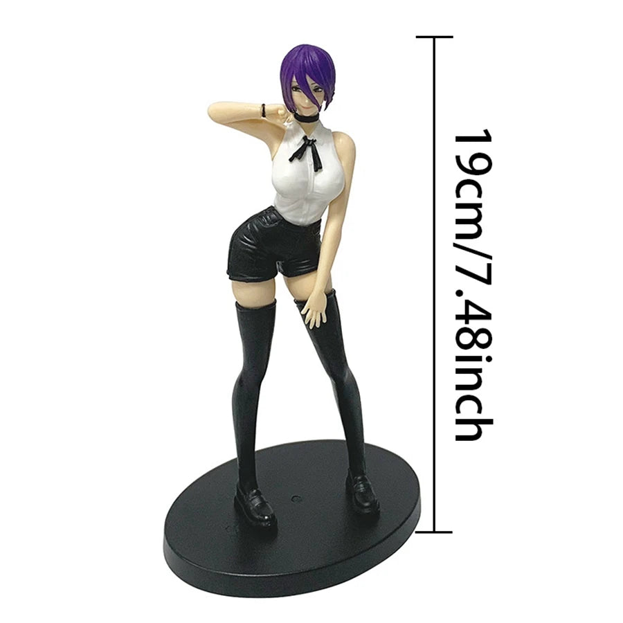 18.5cm Chainsaw Man Anime Figure Demon Reze Action Figure Chainsaw Demon Figurine PVC Adult Collection Model Doll Toys