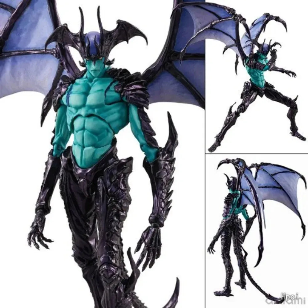 18cm Devilman Inspired Movable Action Figure - Variable Action Heroes Style Collectible Doll with Fist Parts Anime Fan Gift