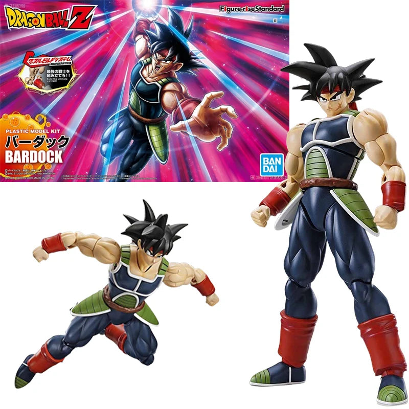 Bandai Genuine FRS Dragon Ball Son Goku Son Gohan Vegeta Frieza Super Saiyan Anime Action Figure Assembly Model Toys Gift Kids