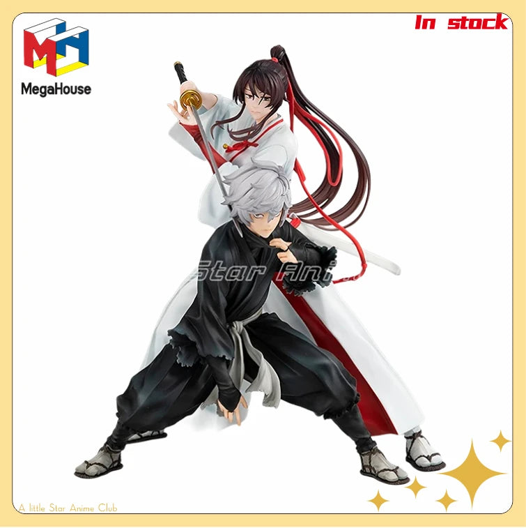 In Stock Original MegaHouse Lucrea Hell's Paradise Gabimaru/Yamada Asaemon Sagiri Animation Figures Model Collection