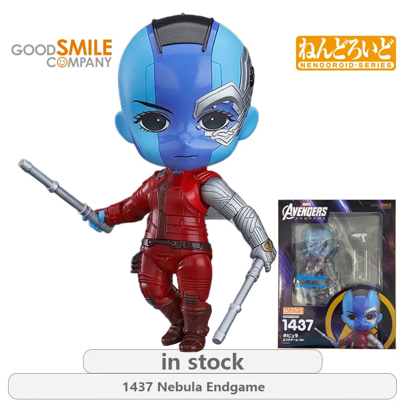 GSC Original NENDOROID Avengers: Endgame Series 1497-DX Iron Spider Man DX\988 Iron Man Mark50 Anime Action Figure Model Toys