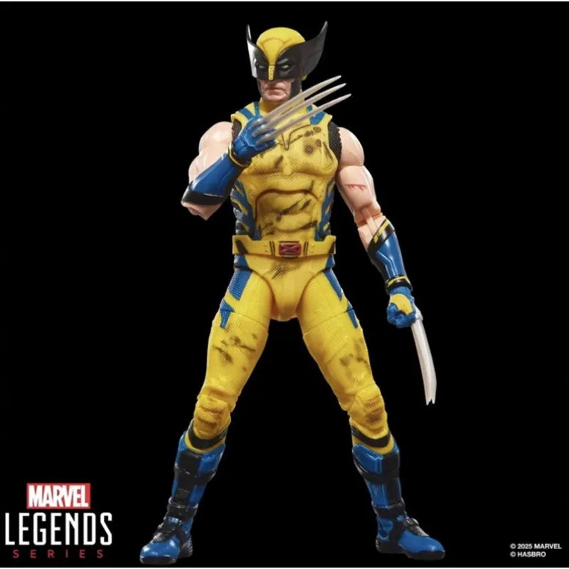 Genuine Hasbro Marvel Legends Deadpool & Wolverine Blade X-23 Battle Damaged Wolverine Action Figure Toys for Boys Gift Model