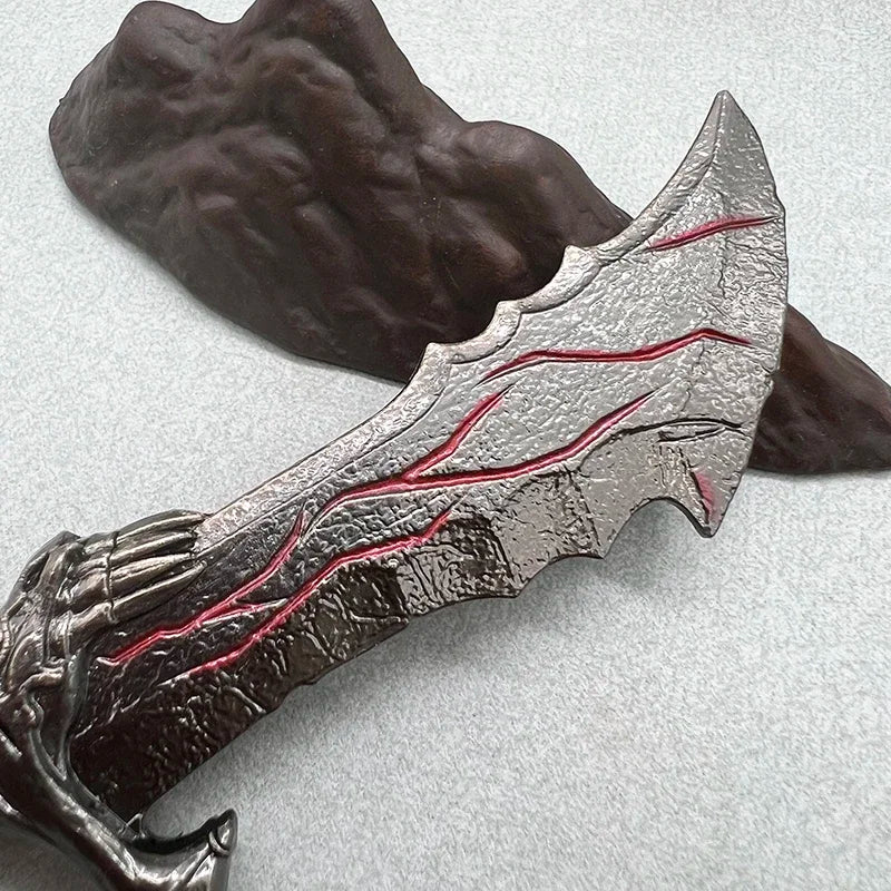 13cm God of War Game Replica Blades of Chaos Metal Weapon Model Kratos Action Figure Accessory Collectible Decoration Gift Toys