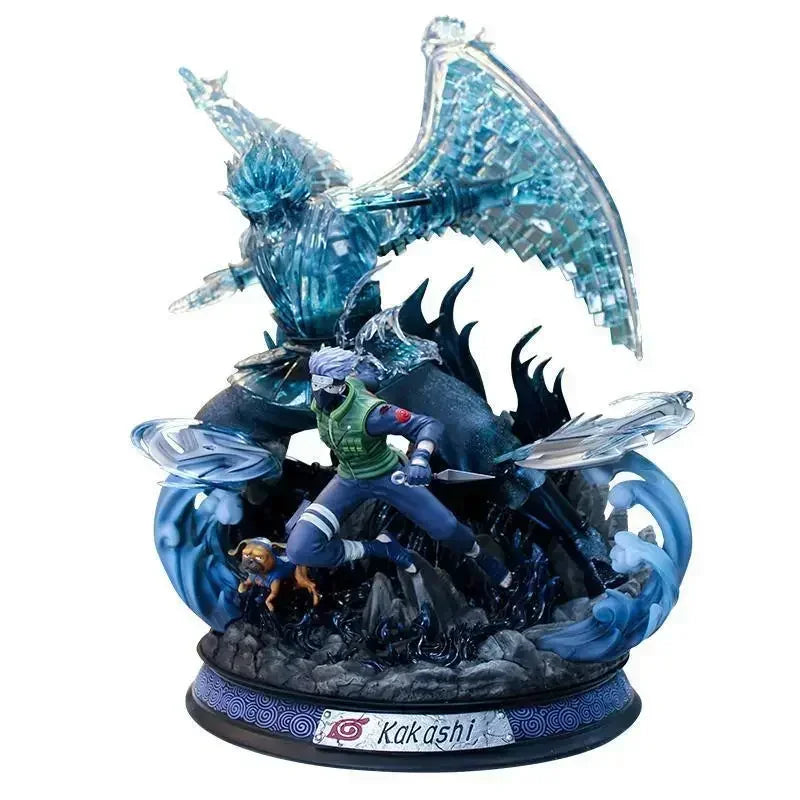 32cm Naruto Susanoo Figures: Kakashi Itachi Sasuke Multi-Character Anime Statue Detailed Model Collectible Stand Children Toys