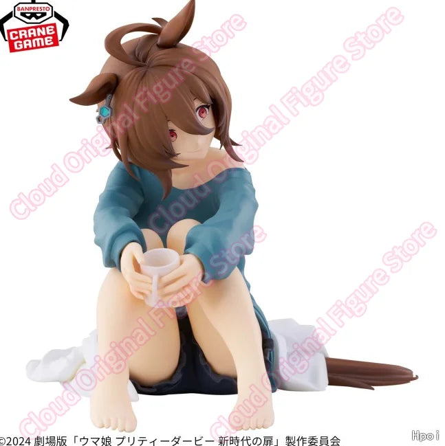 In Stock 100% Original Bandai Pretty Derby Agnes PVC Tachyon Anime Figures Model Collection Doll Toy Gift