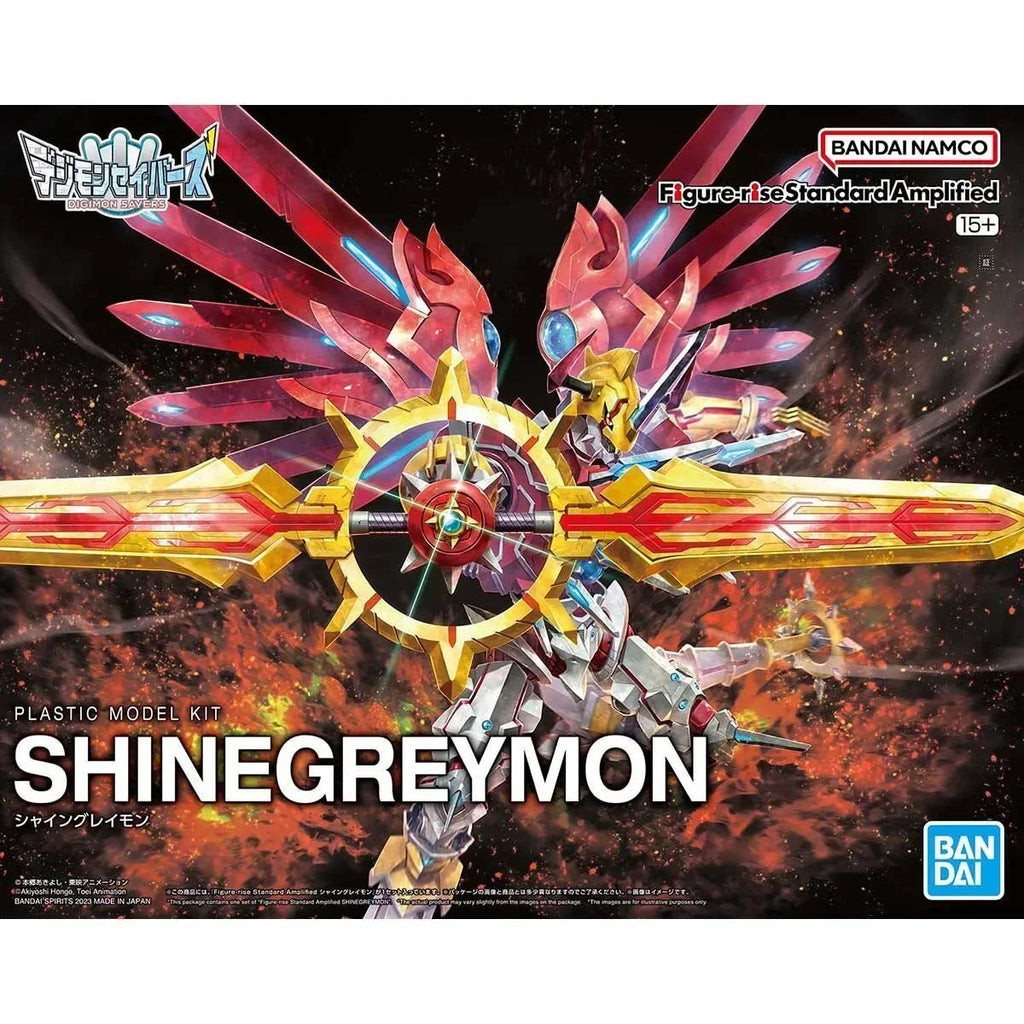 Original Bandai Digimon Adventure WarGreymon Omegamon Beelzebumon Gallantmon Alphamon Paildramon Action Figure Model with box