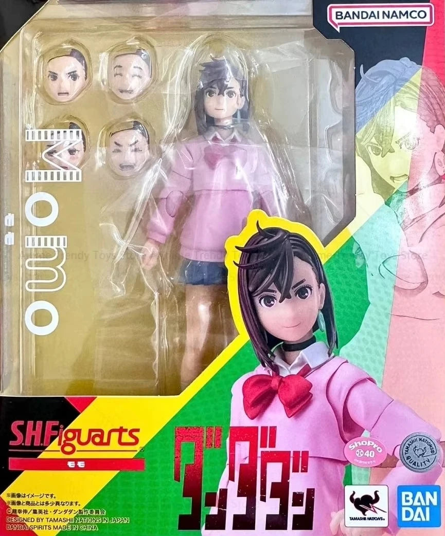Original Bandai SHFiguarts SHF Dandadan Momo Okarun (Transformiert) DAN DA DAN Anime Actionfigur Spielzeug Geschenk Modell Sammlung WY