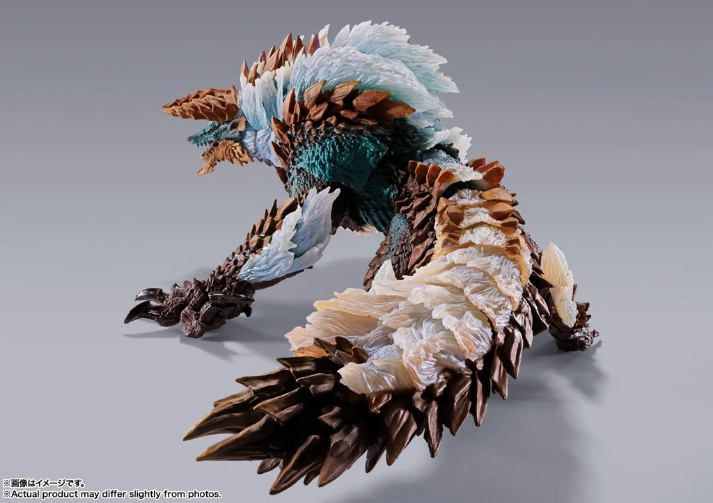 In Stock Original Bandai S.H.MonsterArts Shm Monster Hunter Zinogre 20th Anniversary Edition Anime Action Collection Figures Toy