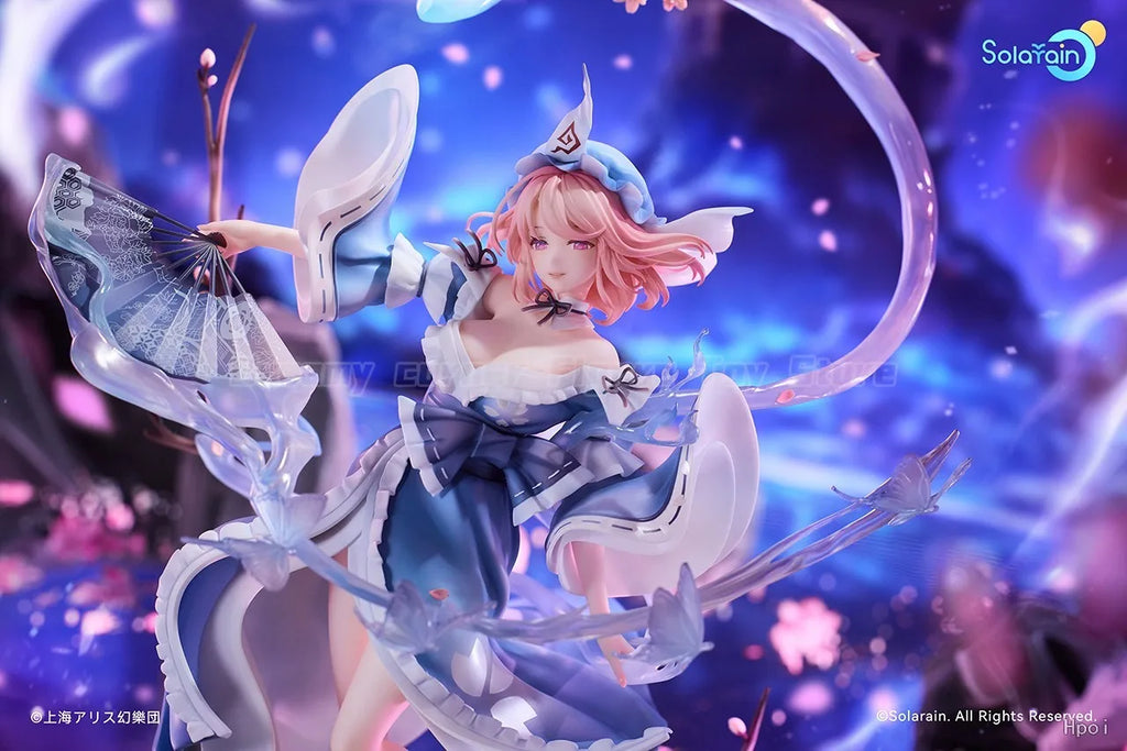 【Pre-sale】Solarain Toys Touhou Project Saigyouji Yuyuko GHOST OF FLAWLESS IMMACULATE BEAUTY VER 1/7 Scale Anime Figure