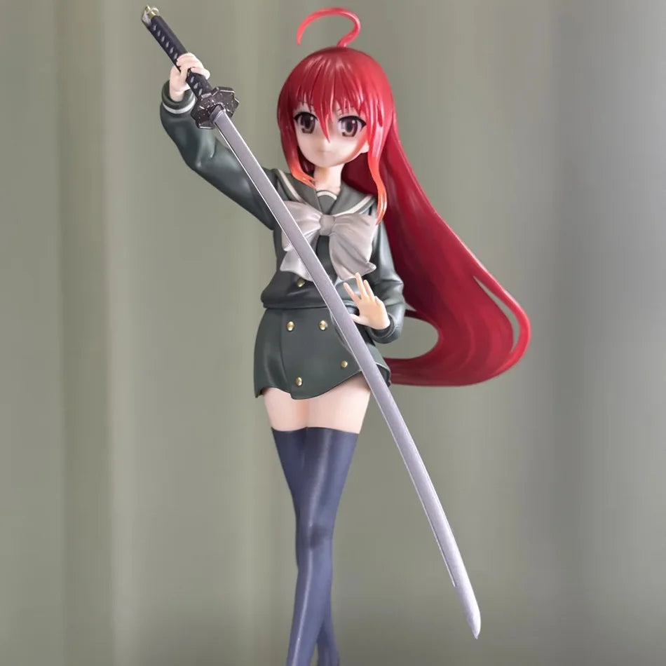 19CM Anime Shakugan no Shana Shana Punish the crime PVC Action Figures Model Collection Ornament Anime Cartoon Model Toy Gifts