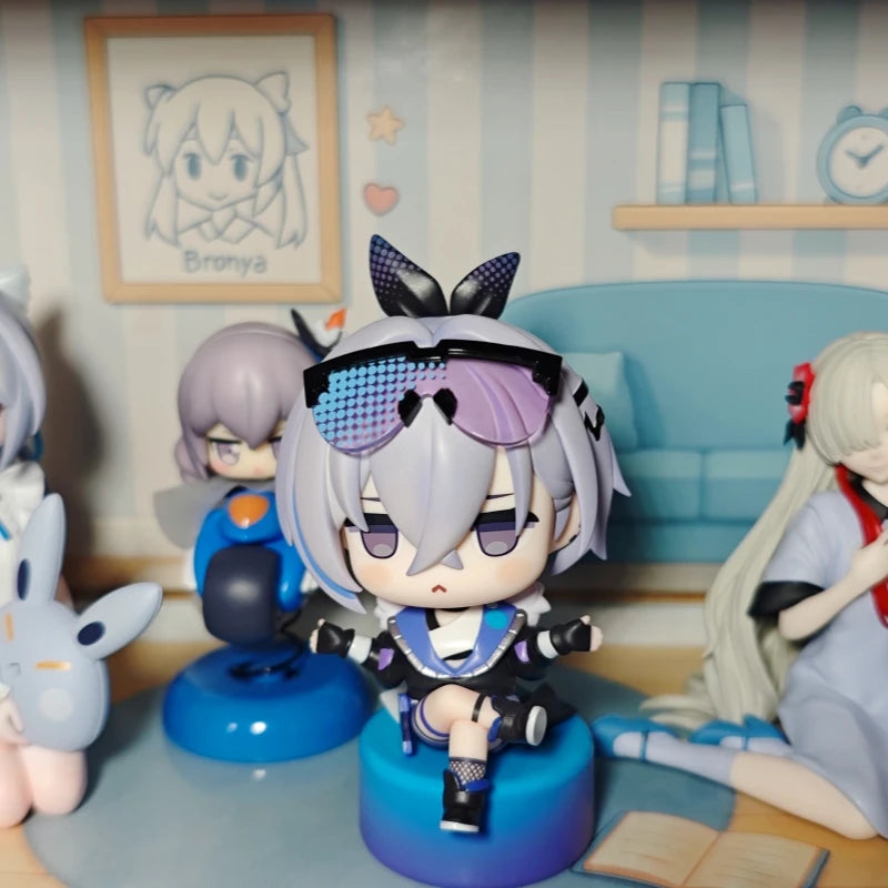 Official Honkai: Star Rail Owlbert'S Studio Series Q Version Figures Argenti/Danheng/Kafka/Blade/Silver Wolf Collect Model Gift