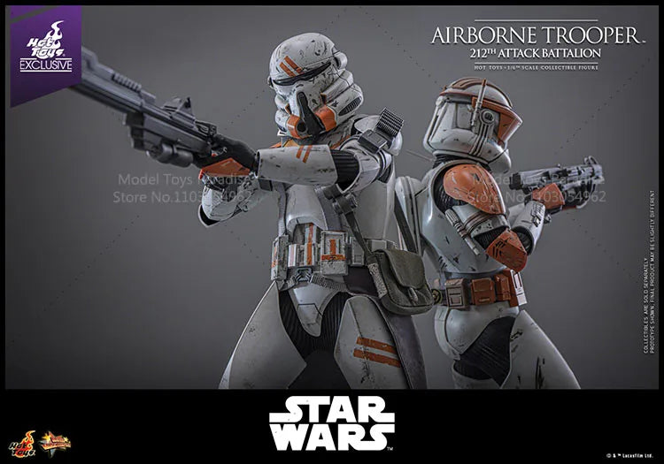 HOTTOYS HT MMS794 1/6 Collectible Toys Airborne Trooper 212 Attack Battalion Star Wars Soldier 12inch Action Figure Model Gifts