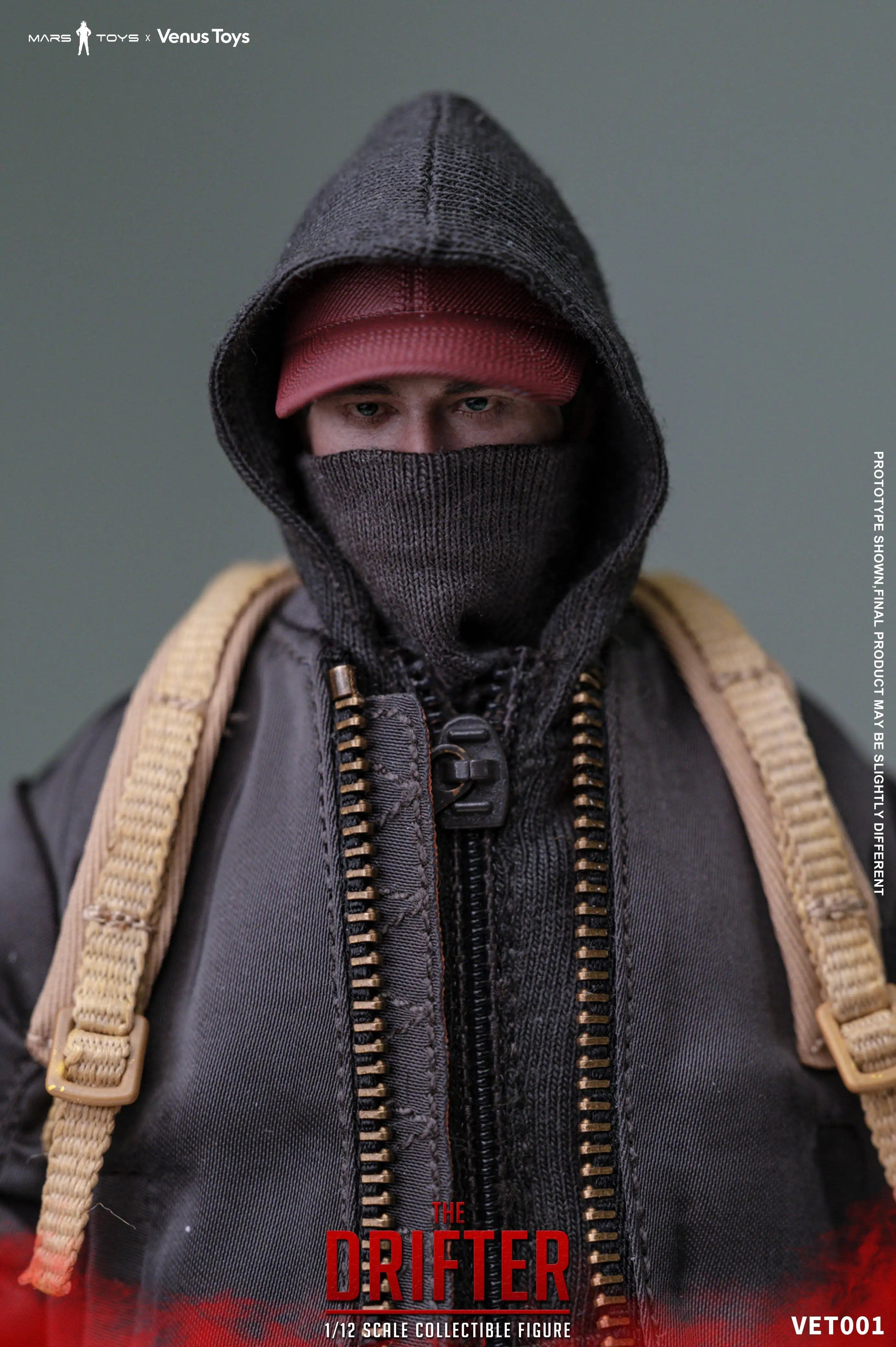 In Stock Originate Venus Toys Mars Toys VET001 THE DRIFTER 1/12 SCALE COLLECTIBLE FIGURE Model Toys Robert Pattinson Bruce Wayne