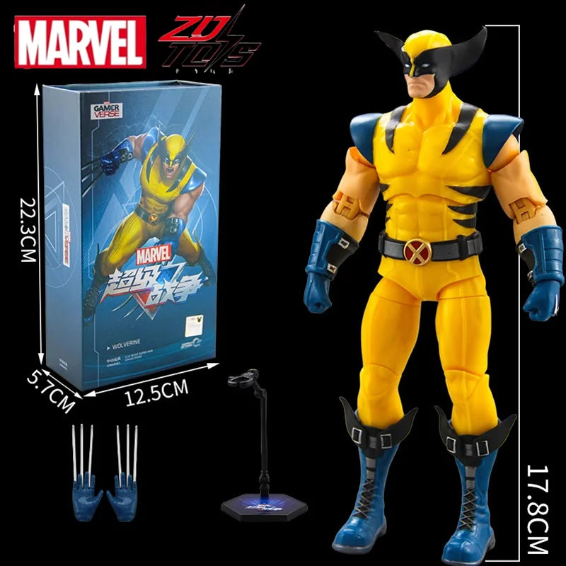 ZD Toys Deadpool &amp; Wolverine Actionfiguren Deadpool Boxed Wolverine Collection Actionfiguren für Erwachsene Kinderspielzeug