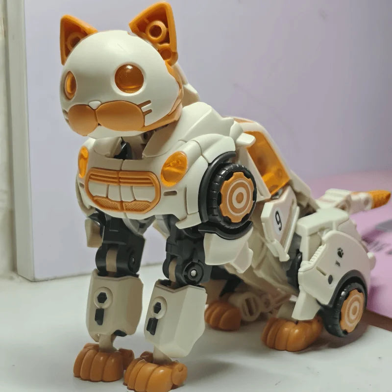 52toys Beastbox Bd-16 Fickle Step Umwandlung in Mecha und Würfel Actionfigur Roboter Montagemodell Sammlerspielzeug Geschenke