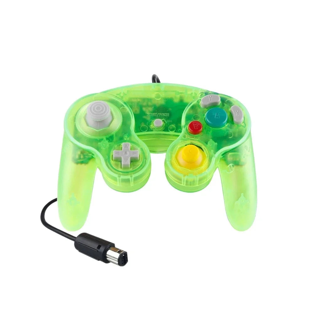 For Game Cubes Controller Single Button For NGC For GC Controller For PC NGC Wired Gamepad Joystick