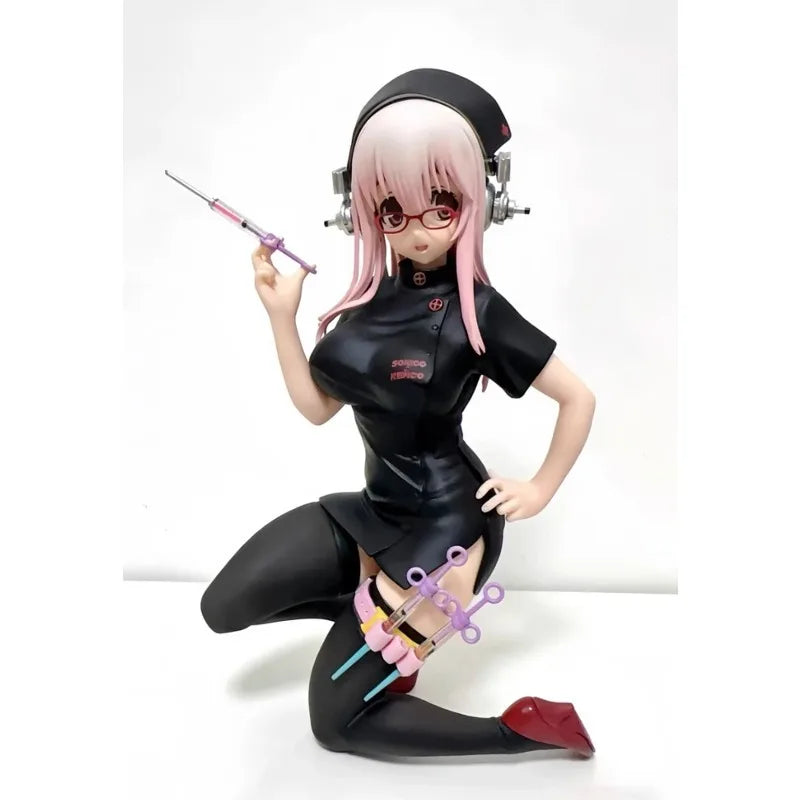 【In Stock Original 】SUPER SONICO Orchid Seed 17cm PVC Anime Action Figure Collectible Model Collection Limited Gift Toys