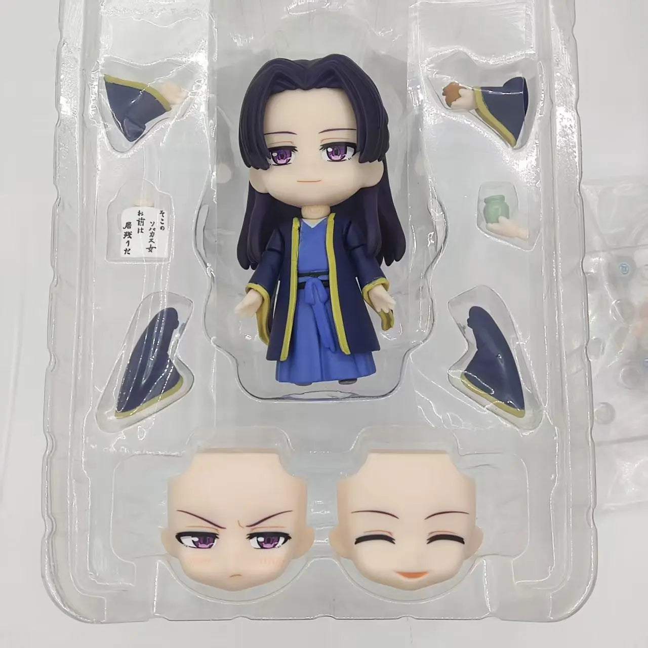 Unofficial Nendoroid The Apothecary Diaries Maomao No 2288 Q Version Face Swapable Action Figure With Extra Faces For Anime Fans