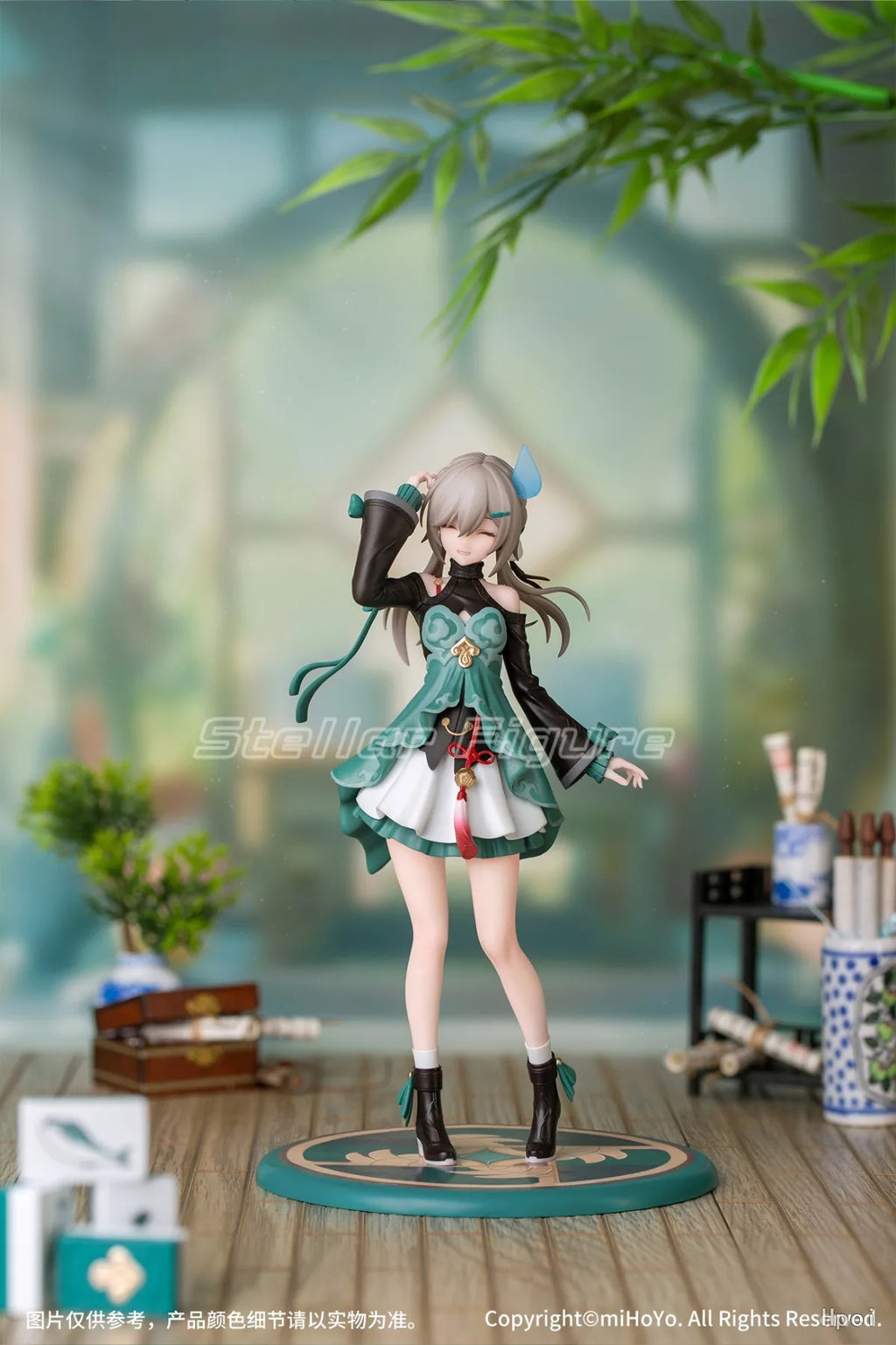【SF】Original Myethos Gift+ Series Collapse: Star Dome Railway Qingque 1/8 Figure Anime Model Toys