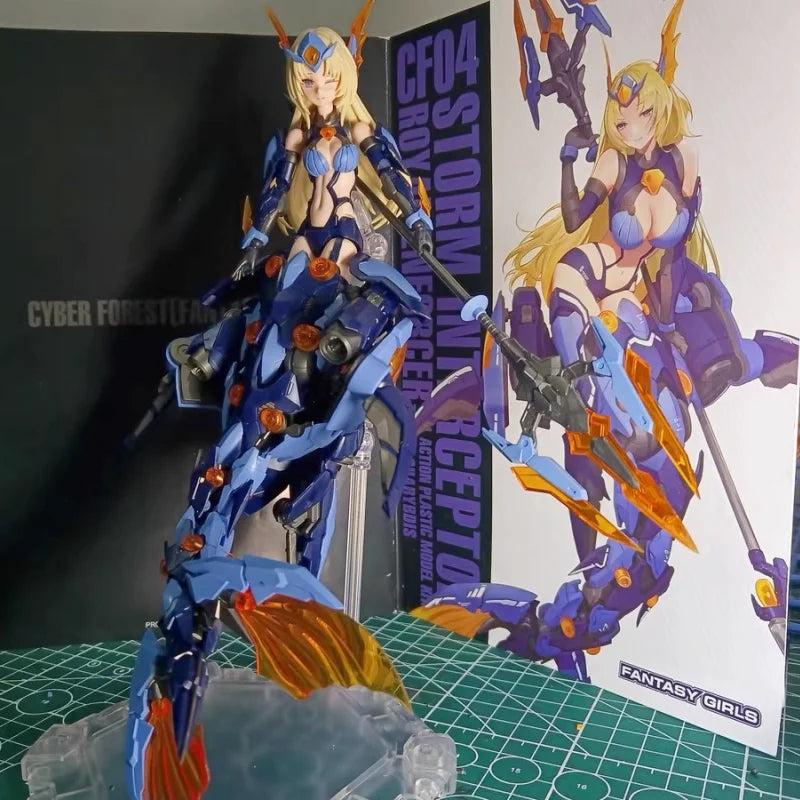 Nuke Matrix Comic Club in-Stock Ms Girl Mermaid Range Centaur Machine Girl Hayha By Assembly Action  Robot Figure