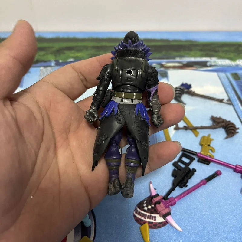 10cm Fortnite Action Figure Model Toy Game Figure RavenJoint Mobility PVC Figures Model Toy Doll Kids Birthday Christmas Gift
