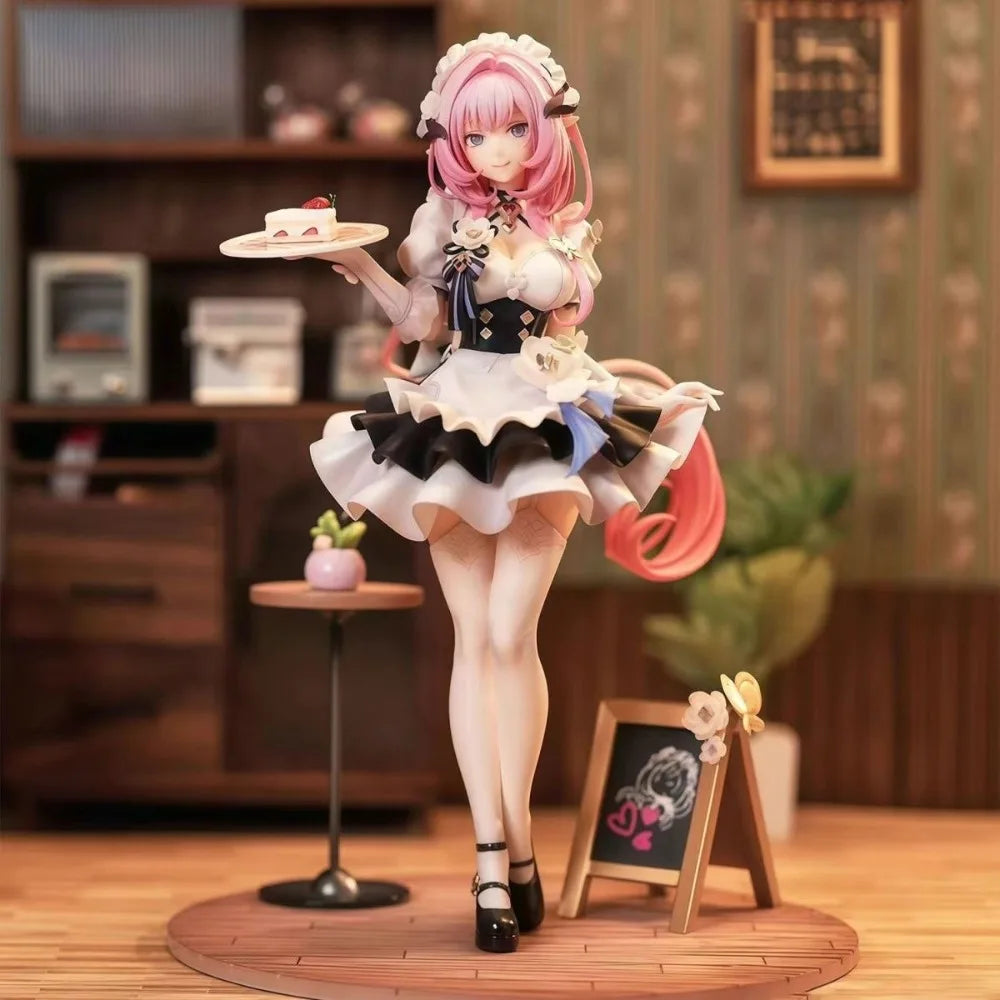 9.84in/25cm Anime Honkai Impact Figure Elysia Action Figures PVC Statue Model Collection Toys Gifts