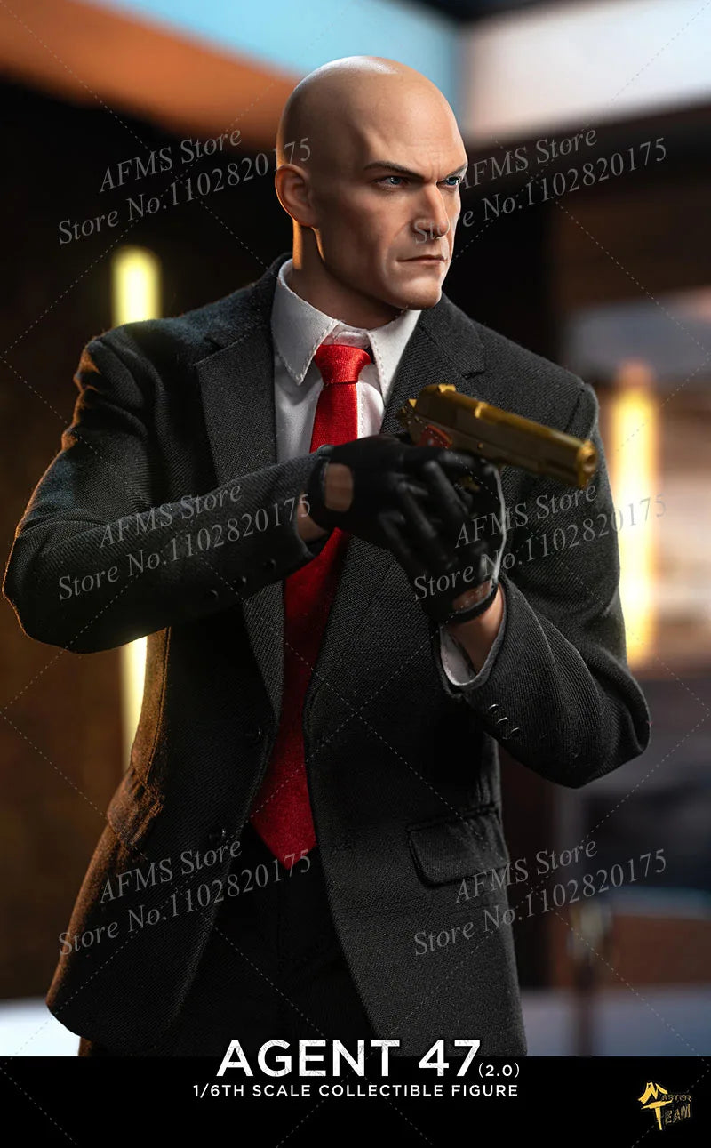 Master Team MTTOYS020 1/6 Scale Collectible Figure Hitman 47 Timothy Olyphant Full Set 12Inch Men Soldier Action Figure Model