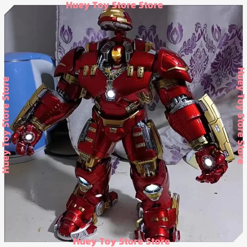 Marvel 1/12 Scale Iron Man MK44 Hulkbuster Alloy Action Figure - Collectible Model Toy with Base for Fans And Collectors