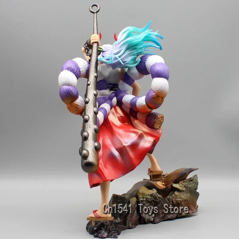 Anime One Piece Modell Wano Land Yamato Figur GK Kaidou Tochter Yamato Actionfiguren Warring PVC Sammlung Spielzeug Geschenk