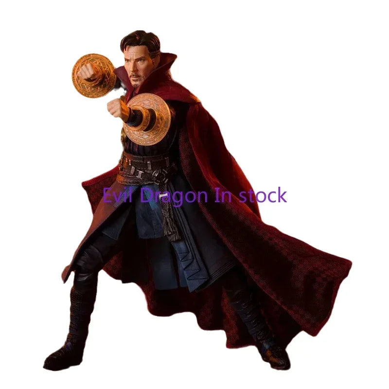 Bandai Marvel Figures Anime Figure SHF Avengers: Infinity War Doctor Strange Genuine Model Action Toy Figure Toys for Children